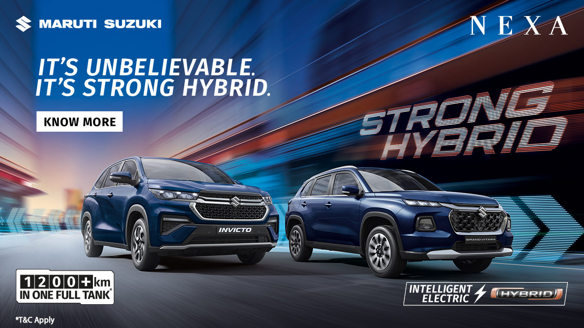 Maruti Suzuki Strong Hybrid Technology: Innovating To The Future ...